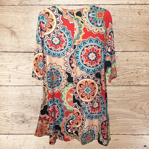 Vutti Dress Size Small Multicolor with Pockets Preowned Gently Used - Picture 2 of 5